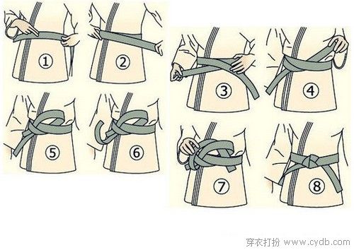 這些系帶方法都不會(huì) 怎么能把風(fēng)衣穿的美？
